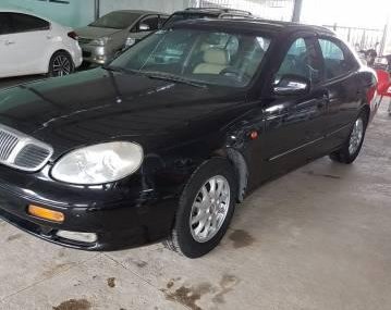 Daewoo Leganza   2001 - Bán xe Daewoo Leganza sản xuất 2001, màu đen chính chủ, giá tốt