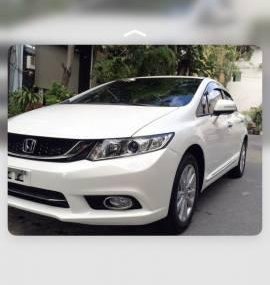 Honda Civic   2013 - Bán xe Honda Civic đời 2013, màu trắng xe gia đình