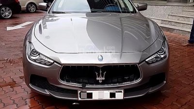 Maserati Ghibli 3.0 V6 2016 - Bán xe Maserati Ghibli 3.0 V6 năm 2016, màu xám, nhập khẩu nguyên chiếc như mới