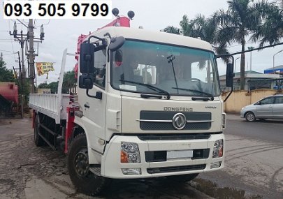 JAC X30 2018 - Bán xe tải Dongfeng gắn cẩu tự hành 5 tấn, năm 2018