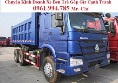 Xe tải 10000kg 2017 - Chuyên bán xe tải Ben Howo 371 – 3 chân – 10 khối – 12 tấn + LH 0961994785+ Trả góp