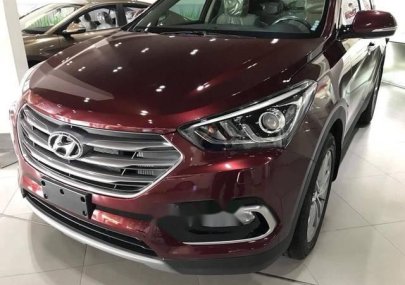 Hyundai Santa Fe 2018 - Bán Hyundai Santa Fe năm 2018, màu đỏ. Giao ngay