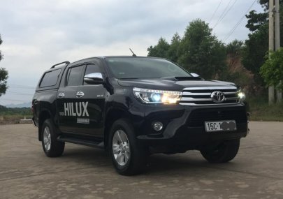 Toyota Hilux G 2015 - Bán xe Toyota Hilux G năm 2015, màu đen, nhập khẩu