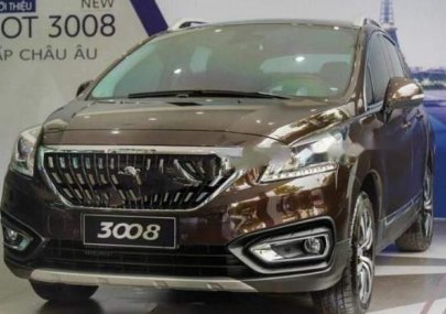 Peugeot 3008 1.6AT 2017 - Bán Peugeot 3008 1.6AT năm 2017, màu nâu, nhập khẩu nguyên chiếc 