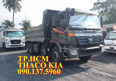 Thaco AUMAN D300B 2018 - Tp. HCM xe Ben 4 chân, tải trọng 17.3 tấn Thaco Auman D300B, màu trắng