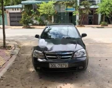 Daewoo Lacetti 2008 - Bán Daewoo Lacetti sản xuất 2008, màu đen, giá tốt