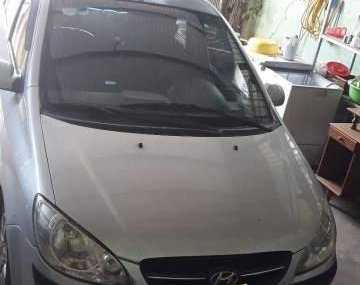 Hyundai Getz   2009 - Bán xe Hyundai Getz đời 2009, màu bạc