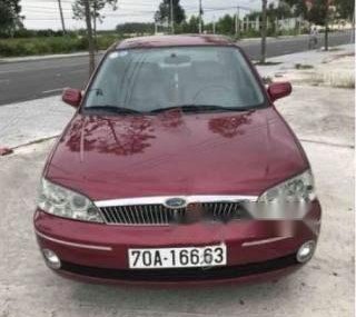 Ford Laser Ghia 2003 - Bán xe Ford Laser Ghia sản xuất 2003, màu đỏ, giá chỉ 225 triệu