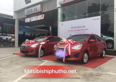 Mitsubishi Attrage 2018 - Bán xe Mitsubishi Attrage 5 chỗ, nhập khẩu nguyên chiếc. Trả trước 120 triệu - LH: 0911821513