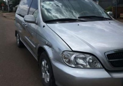 Kia Carnival  GS 2.5 MT   2008 - Bán Kia Carnival GS 2.5 MT đời 2008, màu bạc, số sàn  