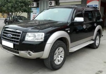 Ford Everest 2008 - Cần bán gấp Ford Everest sản xuất 2008, màu đen, nhập khẩu nguyên chiếc