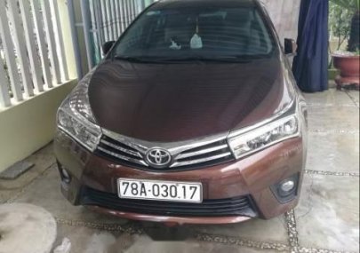 Toyota Corolla altis   2016 - Bán Toyota Corolla altis đời 2016, màu nâu ít sử dụng giá cạnh tranh