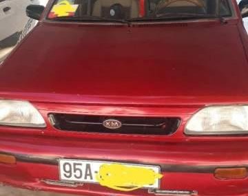 Kia Pride   1996 - Bán ô tô Kia Pride đời 1996, màu đỏ, nhập khẩu