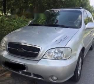 Kia Carnival GS 2.5 MT   2008 - Bán Kia Carnival GS 2.5 MT sản xuất 2008, màu bạc còn mới