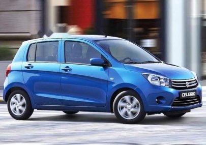 Suzuki Celerio   1.0AT 2018 - Bán Suzuki Celerio 1.0AT đời 2018, màu xanh lam, giá 329tr