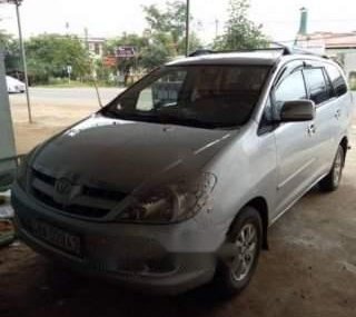 Toyota Innova   J  2006 - Bán Toyota Innova J sản xuất năm 2006, màu bạc chính chủ