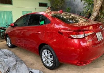 Toyota Vios  1.5E MT	  2018 - Bán Toyota Vios 1.5E MT năm sản xuất 2018, màu đỏ còn mới