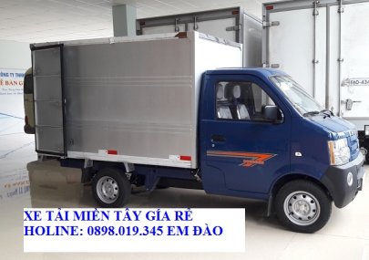 Cửu Long A315 2019 - Xe tải Dongben 770kg thùng bạt, thùng kín, Hỗ trợ mua xe tải Dongben 770kg