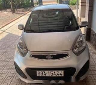 Kia Morning   2014 - Cần bán lại xe Kia Morning năm sản xuất 2014, màu bạc số sàn, 215 triệu