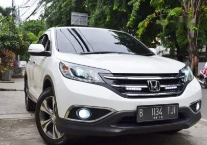 Honda CR V   2014 - Bán xe Honda CR V đời 2014, màu trắng, xe còn mới