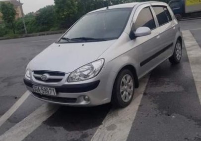 Hyundai Getz   2008 - Bán gấp Hyundai Getz sản xuất năm 2008, màu bạc