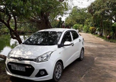 Hyundai Grand i10   2015 - Bán Hyundai Grand i10 đời 2015, màu trắng, đăng kí 23/12/2015