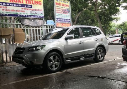 Hyundai Santa Fe   2008 - Gia đình bán xe Hyundai Santa Fe 2008, màu bạc, nhập khẩu  