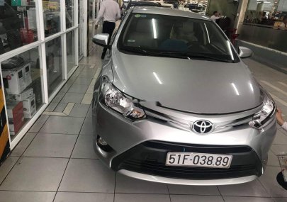 Toyota Vios   E  2014 - Bán xe Toyota Vios E 2014, màu bạc, nhập khẩu  