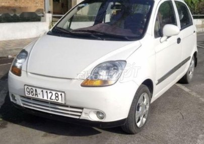 Chevrolet Spark    2009 - Bán xe Chevrolet Spark sản xuất 2009, màu trắng, giá tốt