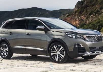 Peugeot 5008 2018 - Bán ô tô Peugeot 5008 năm 2018, màu xám, số tự động