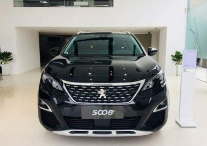 Peugeot 5008 2019 - Trả trước 450 triệu => Giao ngay xe Peugeot 5008 đời 2019, màu đen, số tự động