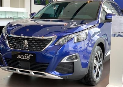 Peugeot 3008 2019 - Peugeot Biên Hòa - Bán xe Peugeot 3008 sản xuất 2019, màu xanh lam, giá tốt