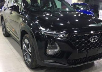 Hyundai Santa Fe 2.2L 2019 - Khuyến mại lớn nhất trong năm, Khi mua Hyundai SantaFe sản xuất 2019, màu đen, giá tốt