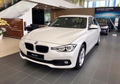 BMW 3 Series 2.0L High 2019 - Cần bán BMW 320i 2.0L High sản xuất 2019, màu trắng, nhập khẩu