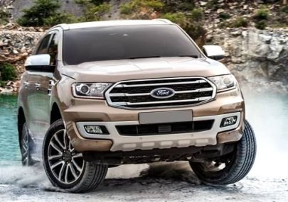 Ford Everest  Trend 4x2 AT 2019 - Giảm gián kịch sàn - Khi mua Ford Everest Trend 4x2 AT đời 2019, màu nâu, nhập khẩu nguyên chiếc