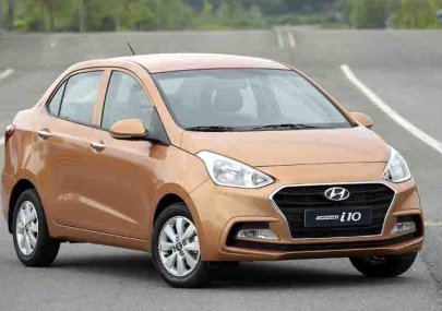 Hyundai Grand i10  1.2 MT Base 2018 - Bán xe Hyundai Grand i10 1.2 MT Base 2018, màu cam cá tính