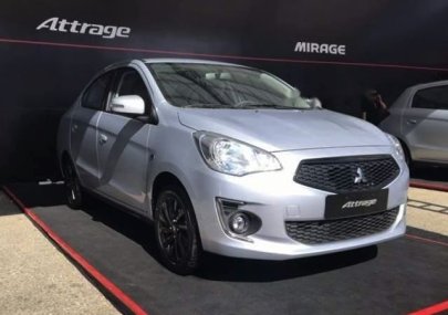 Mitsubishi Attrage  1.2 CVT  2019 - Mitsubishi AMC Quận 7 - Bán xe Mitsubishi Attrage 1.2 CVT 2019, màu bạc, xe nhập