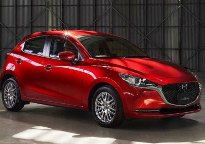 Mazda 2 Luxury 2020 - Mazda Đà Nẵng - Bán Mazda 2 Luxury đời 2019, màu đỏ, xe nhập giá tốt