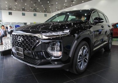 Hyundai Santa Fe 2.4L tiêu chuẩn 2020 - Bán ô tô Hyundai Santa Fe 2.4L bản tiêu chuẩn sản xuất 2020, màu đen