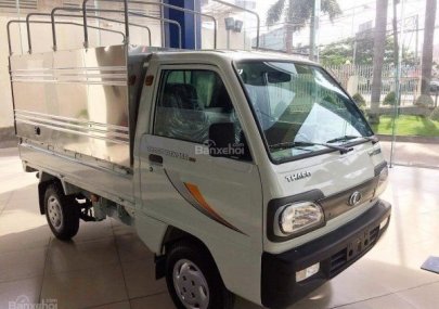 Thaco TOWNER 2018 - Cần bán xe Thaco TOWNER đời 2018, màu trắng, xe thùng bạt