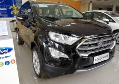 Ford EcoSport Titanium 1.0L 2020 - Bán Ford EcoSport Titanium 1.0L sản xuất năm 2020, màu đen, giá cạnh tranh